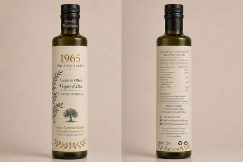 ACEITE DE OLIVA VIRGEN EXTRA, VARIEDAD HOJIBLANCA