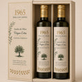 ESTUCHE REGALO DE 2 BOTELLAS DE AOVE, VARIEDAD ARBEQUINA
