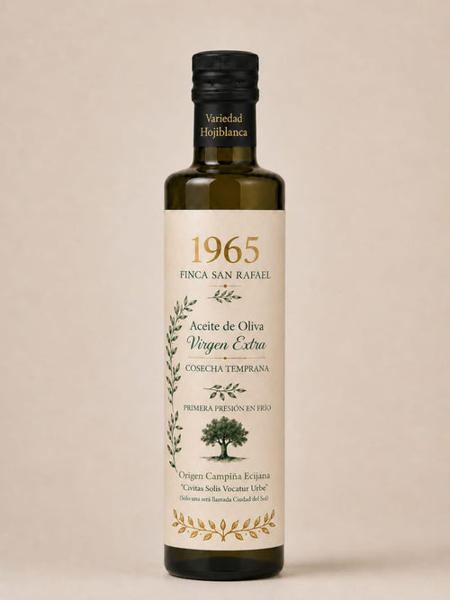 ACEITE DE OLIVA VIRGEN EXTRA, VARIEDAD HOJIBLANCA